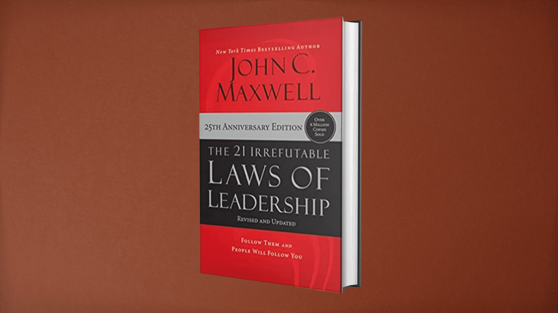 the book The 21 irrefutable laws of leadership by John C. maxwell