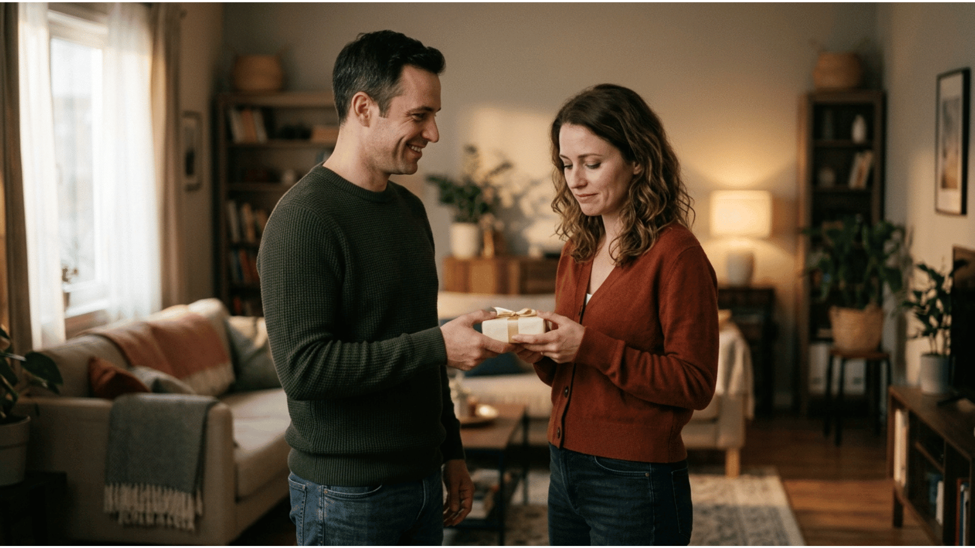 a couple having a transactional relationship