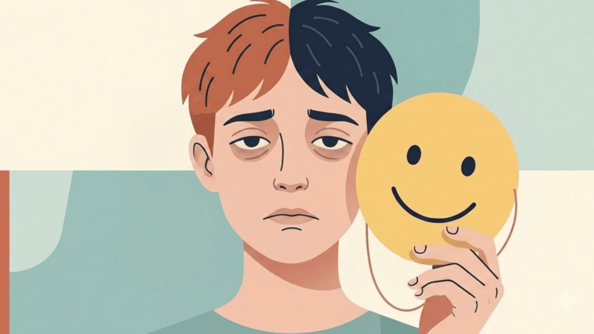 man hesitating while agreeing anyway, a common sign of nice guy syndrome