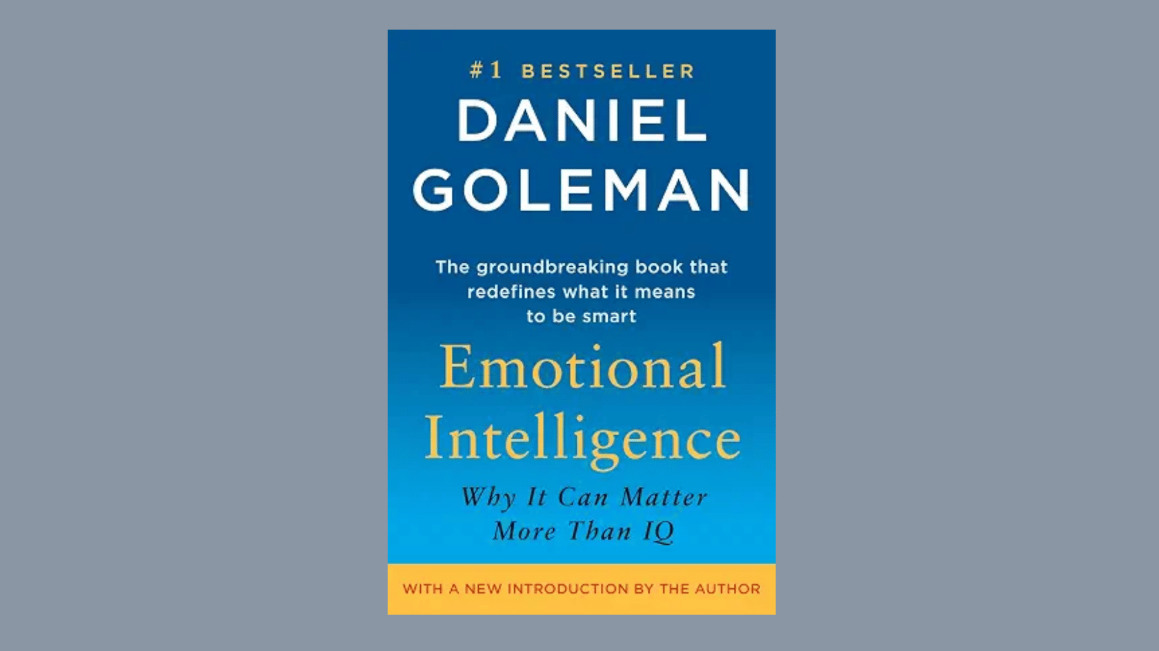 emotional intelligence book cover by daniel goleman