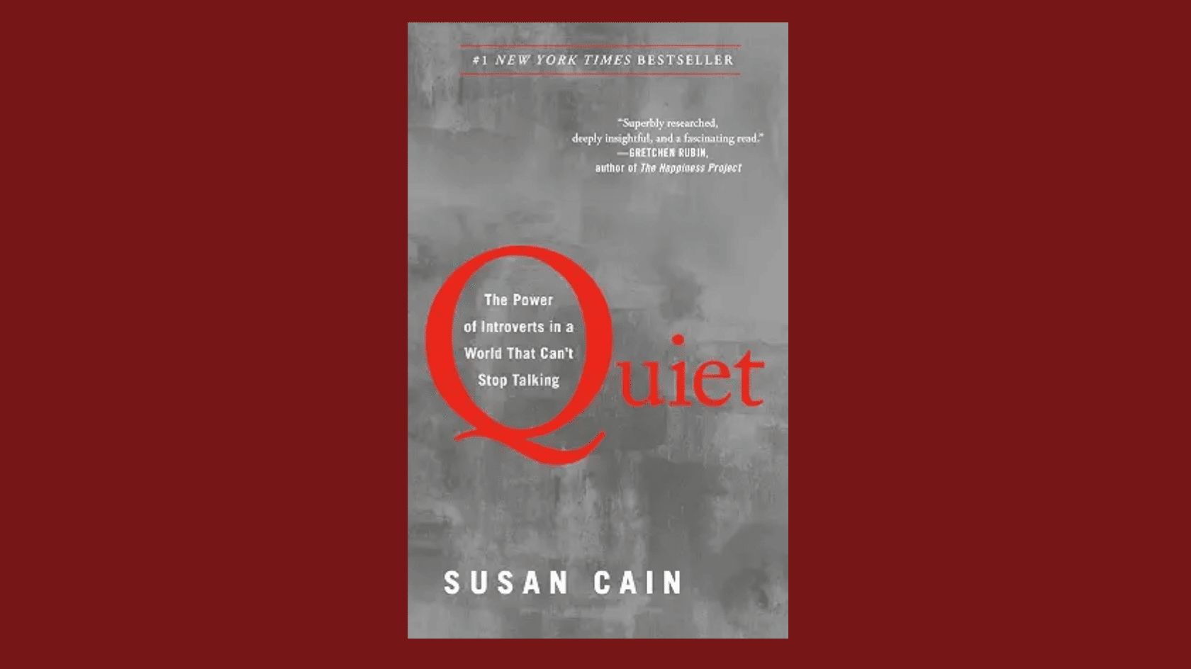 quiet book cover about the power of introverts